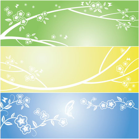 spring greeting cardのイラスト素材