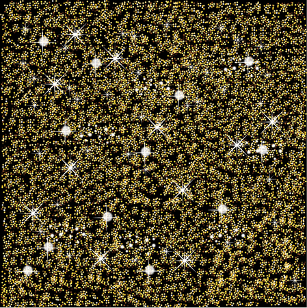 golden star backgroundのイラスト素材