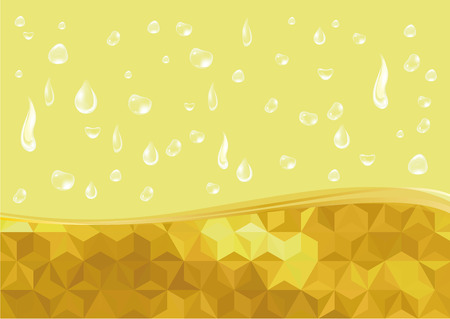 water drops backgroundのイラスト素材