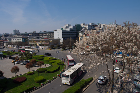 View of city during the dayのeditorial素材