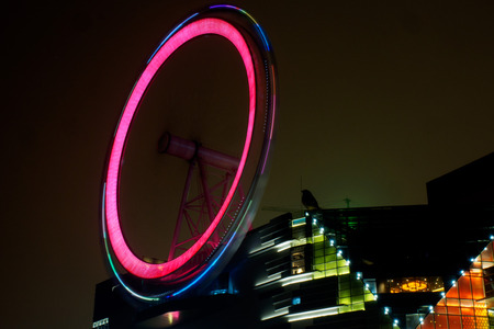 Joy City Shopping Mall in Shanghai, Chinaのeditorial素材