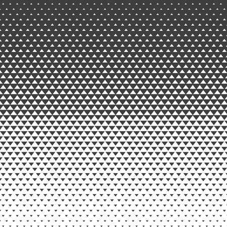 Abstract gradient pattern with triangles. Vector background. Halftone texture.のイラスト素材
