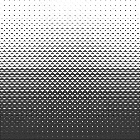 Abstract gradient pattern with triangles. Vector background. Halftone texture.のイラスト素材