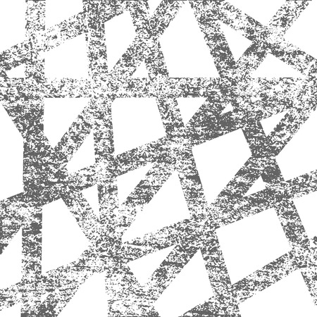 Black and white pattern with intersecting grunge stripes.. Abstract distressed background. Vector illustrationのイラスト素材