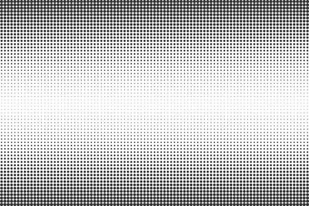 Abstract black and white dots background. Comic pop art style. Light effect. Gradient background with dots . Halftone dots design. Vector isolated object for website, card, poster, sale banner, empty bubble, illustration half tone book design.のイラスト素材