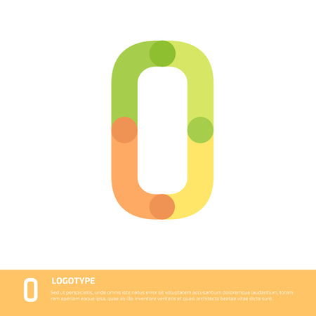 Vector abstract letter W logo template.のイラスト素材
