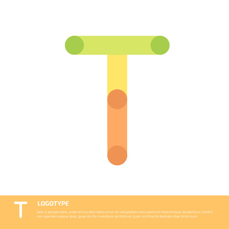 Vector abstract letter W logo template.のイラスト素材