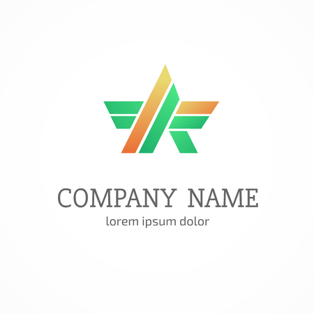 design star templateのイラスト素材