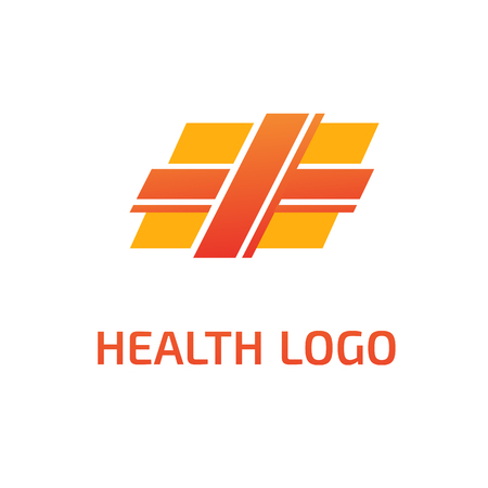 Illustration design of business progress arrow flat simple signのイラスト素材