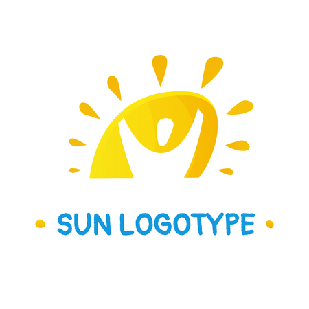 Illustration design of business logotype abstract teamwork simple signのイラスト素材