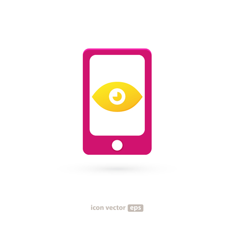 Logo design mobile app vector template.のイラスト素材
