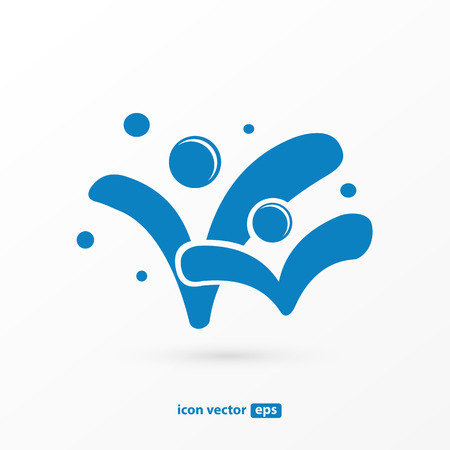 Illustration design of logotype business family symbol. Vector happy man web icon.のイラスト素材