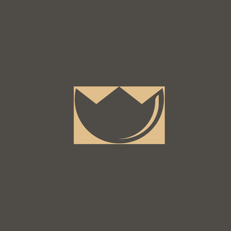 Campanula logo. Wedding floral icon. Luxury retro emblem. Cosmetics, Spa, Beauty salon, Decoration, Boutique vector logo.のイラスト素材