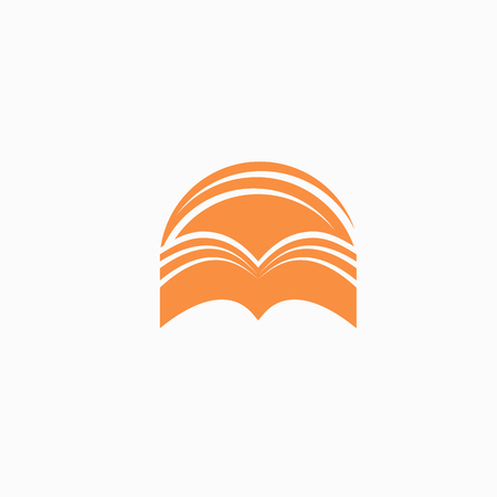 Vector illustration, Graphic Design Editable Design. Man with a book web icon.のイラスト素材