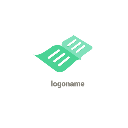 Vector illustration, Graphic Design Editable Design. Man with a book web icon.のイラスト素材