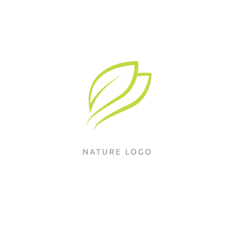 Ecology Happy life Logotype concept icon. Vector illustration, Graphic Design Editable Design.のイラスト素材