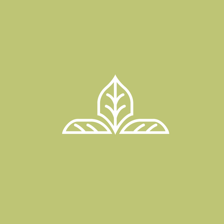 Ecology Happy life Logotype concept icon. Vector illustration, Graphic Design Editable Design.のイラスト素材