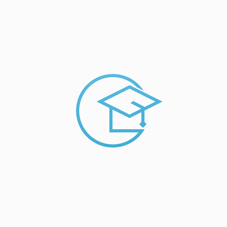 Vector illustration, Graphic Design Editable Design. Man with a book web icon.のイラスト素材