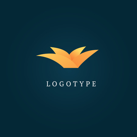 Royal Jewelry, Yoga, Premium Logo. Resort and Restaurant design illustrationのイラスト素材