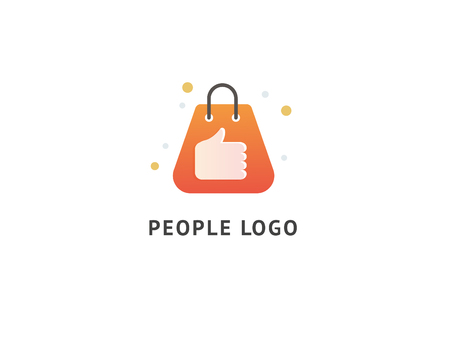 Good Shop Logo Template Design Vectorのイラスト素材
