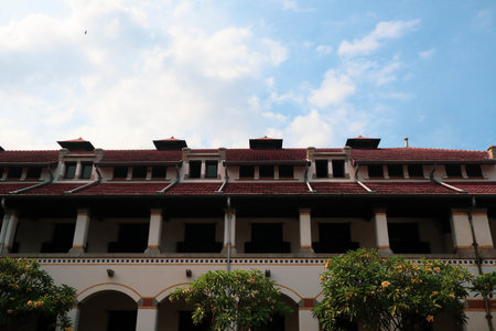 Semarang,December 2022.Lawang Sewu, Seribu Pintu is a building in Semarang, Central Java, Indonesia, the head office building of the Dutch East Indies Railway Companyのeditorial素材