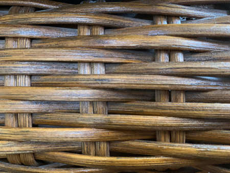 The rough weave of vines can be beneficially used as a texture for your compositions.の写真素材