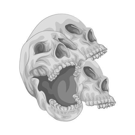 skullのイラスト素材