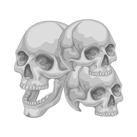 skullのイラスト素材