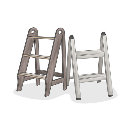 ladderのイラスト素材