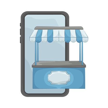 marketplaceのイラスト素材