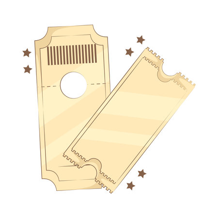 ticketのイラスト素材