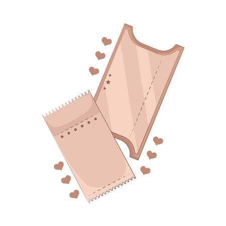 ticketのイラスト素材