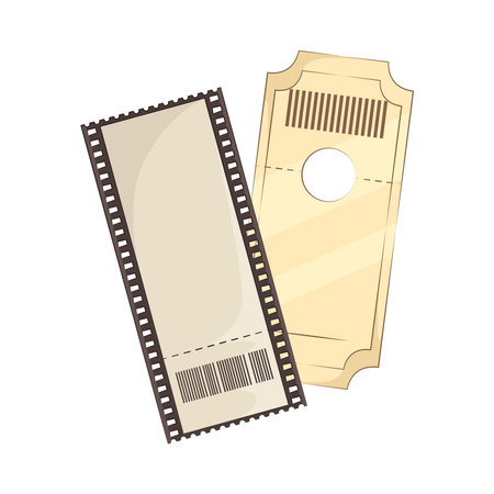 ticketのイラスト素材