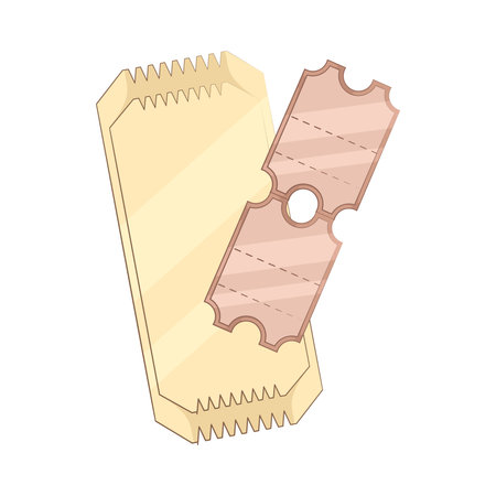 ticketのイラスト素材