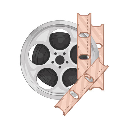 film reelのイラスト素材