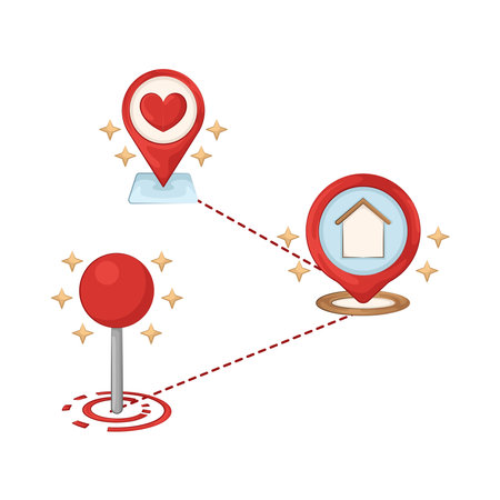 location pin