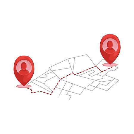 location pin