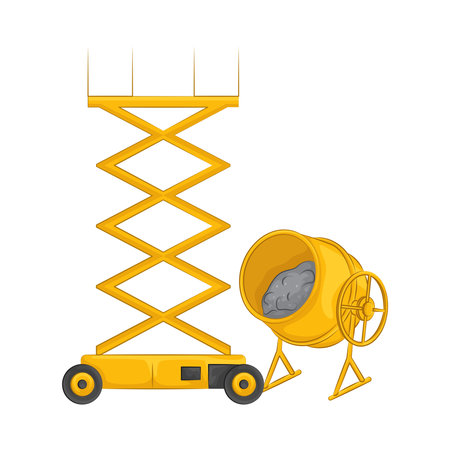 scissors liftのイラスト素材