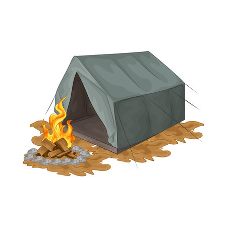 tentのイラスト素材