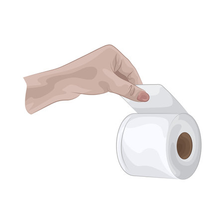 tissue rollのイラスト素材