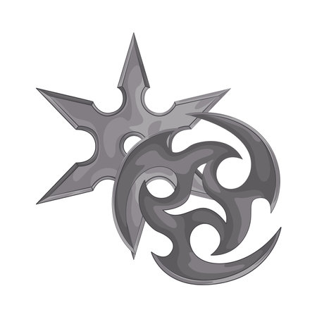 shurikenのイラスト素材