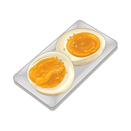 boiled eggのイラスト素材