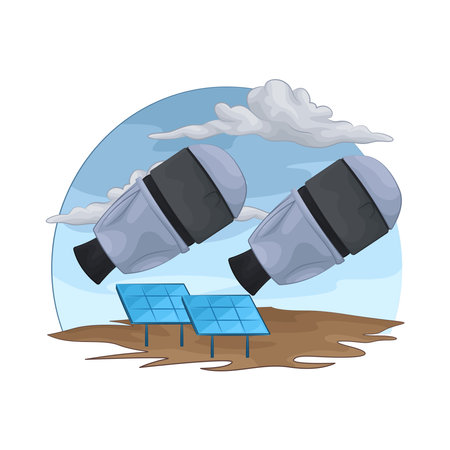 nuclear bombのイラスト素材