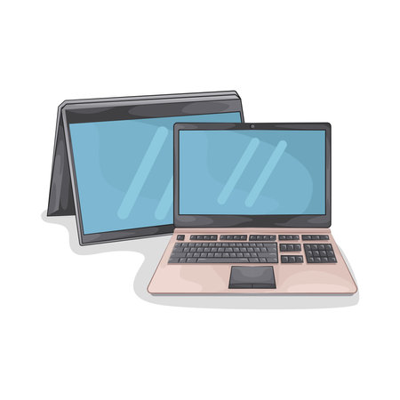 laptopのイラスト素材