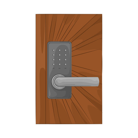 door lockのイラスト素材
