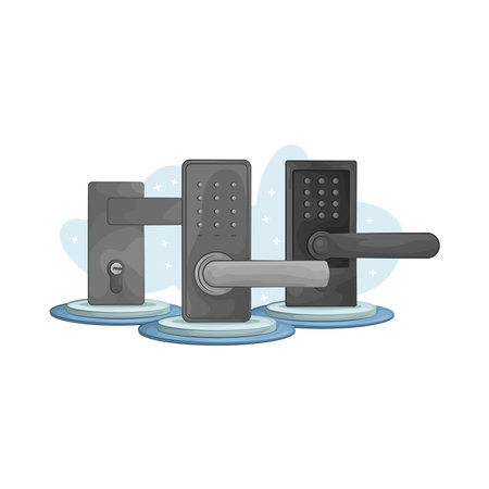 door lockのイラスト素材