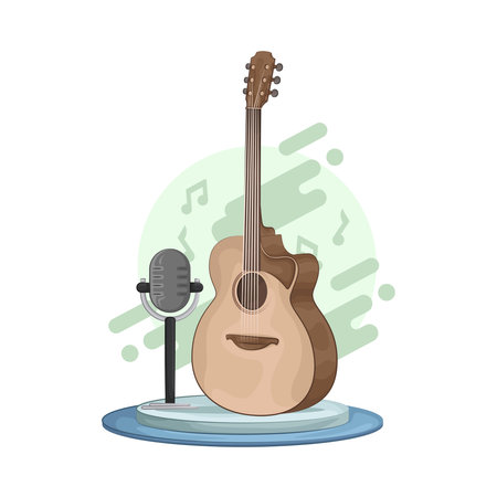 guitarのイラスト素材