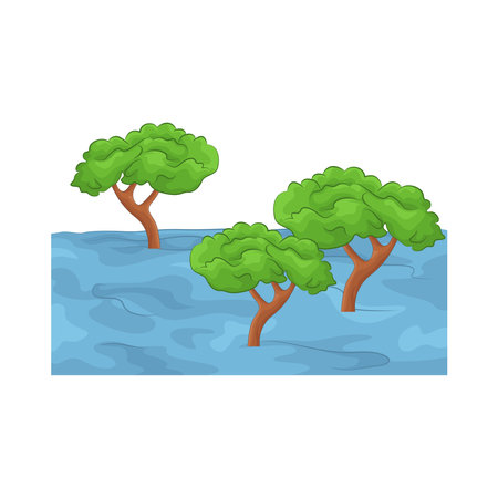 floodのイラスト素材