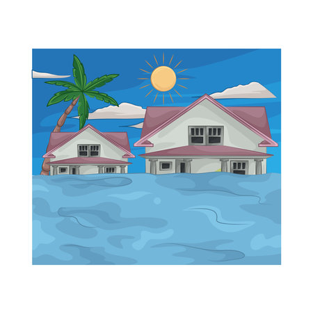 floodのイラスト素材