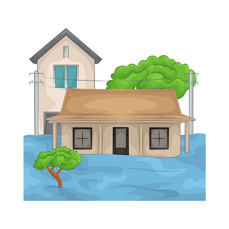 floodのイラスト素材